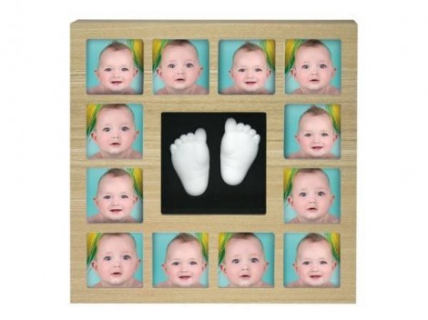 Imagine 1Rama foto cu mulaj 3D My First 12 Months Wall of Fame Rama Natur