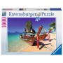Imagine 1Puzzle Barcuta pe plaja, 1000 piese