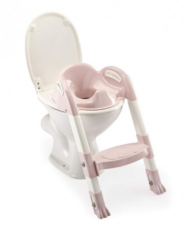 Imagine 1Reductor Toaleta cu Scara Kiddyloo Powder Pink