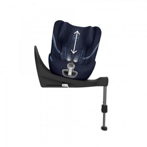 Imagine 2Scaun Auto Cybex Sirona S I-Size Cu Rotire 360 De Grade 0-18 Kg, River Blue