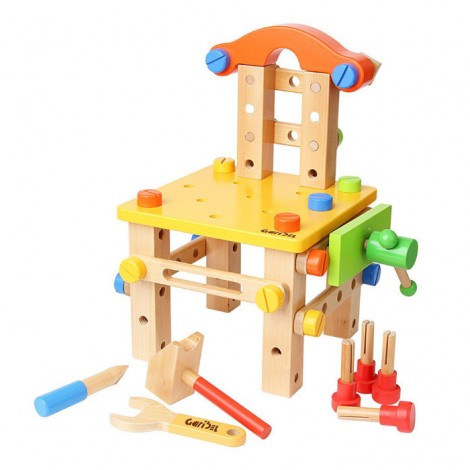 Imagine 2Scaun cu unelte - set de construit