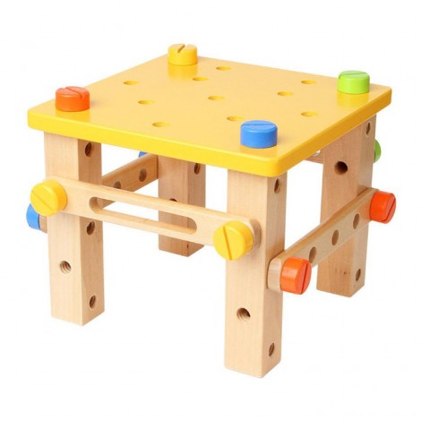 Imagine 3Scaun cu unelte - set de construit