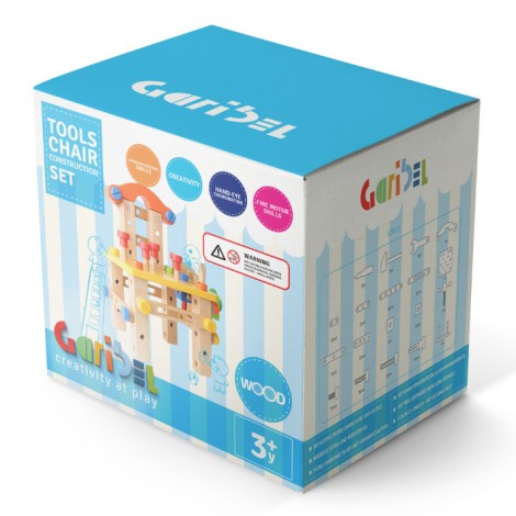 Imagine 8Scaun cu unelte - set de construit