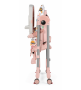Imagine 3Scaun De Masa 2 In 1 Peg Perego Prima Pappa Zero Follow Me, 0-15 Kg, Super Girl, Multicolor