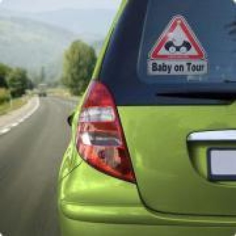 Imagine 2Semn de masina Baby on Tour 