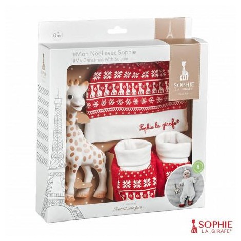 Imagine 1Set cadou Sophie la Girafe „Crăciunul meu cu Sophie”