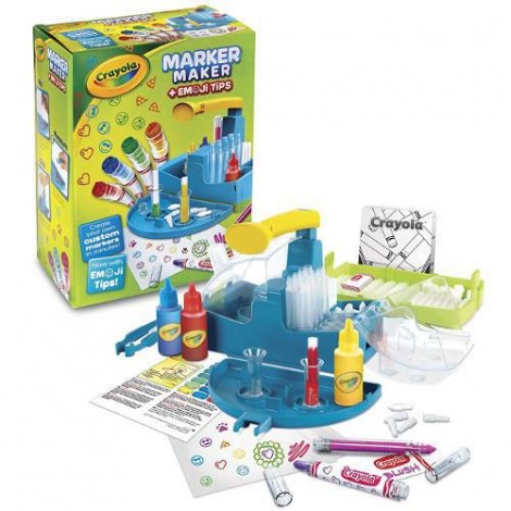 Imagine 3Set Fabrica de Carioci - Marker Maker cu Emoji