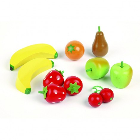 Imagine 2Ladita cu fructe din lemn